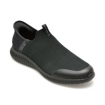 Pantofi sport SKECHERS negri, CESSNOCK, din material textil