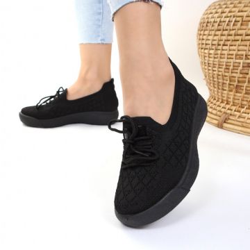 Espadrile negre usoare Orino