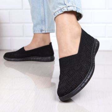 Espadrile negre usoare Odelia