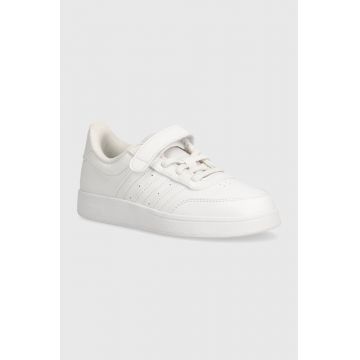 adidas sneakers pentru copii BREAKNET 2.0 EL C culoarea alb, IE8700