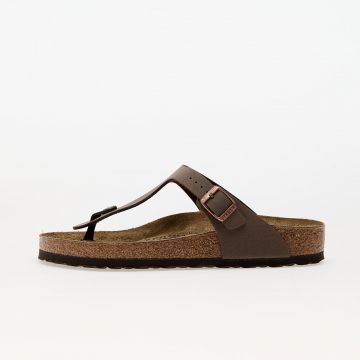 Birkenstock Gizeh Birki-Flow Birkibuck Mocca