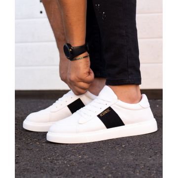 Adidasi barbati - ENZO 3 White & Black