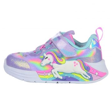 Pantofi sport SKECHERS pentru copii UNICORN CHASER - 302298NLVMT