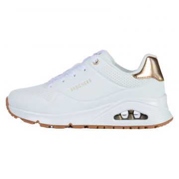 Pantofi sport SKECHERS pentru copii UNO GEN1 - SHIMMER A - 310545LWHT