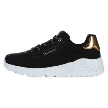 Pantofi sport SKECHERS pentru copii UNO LITE-METALLIC MO - 310384LBLK