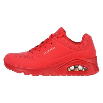 Pantofi sport SKECHERS pentru femei UNO - STAND ON AIR - 73690RED