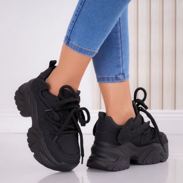 Sneakers dama cu platforma Nrgri din Piele Ecologica Nisya