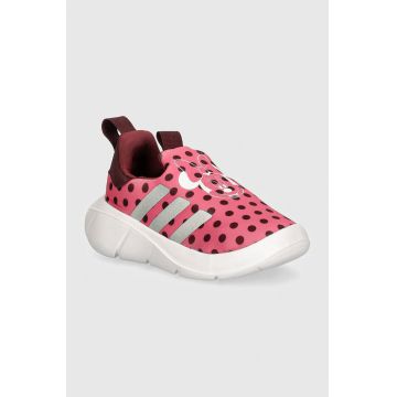 adidas sneakers pentru copii MONOFIT TR Minnie x Disney culoarea roz, IF9310