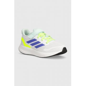 adidas sneakers pentru copii RUNFALCON 5 EL C culoarea gri, IE8578