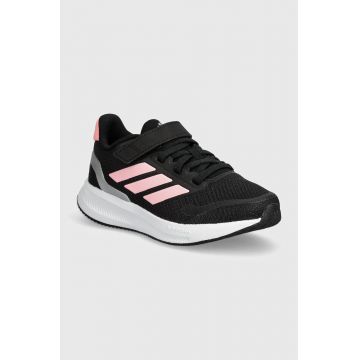 adidas sneakers pentru copii RUNFALCON 5 EL C culoarea negru, IE8580