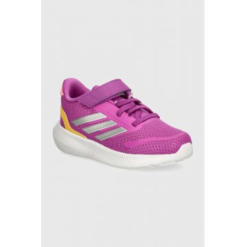 adidas sneakers pentru copii RUNFALCON 5 EL culoarea violet, IE8601