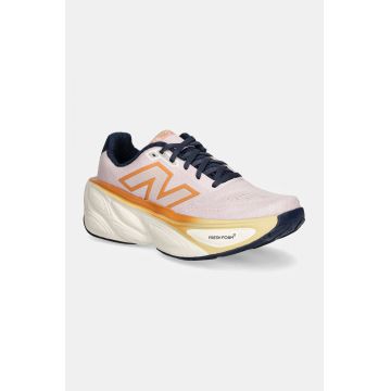 New Balance pantofi de alergat Fresh Foam X More v5 culoarea roz, WMORLT5