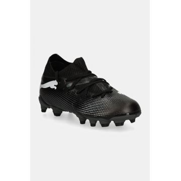 Puma dopuri pentru copii FUTURE 7 MATCH FG/AG Jr culoarea negru