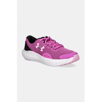 Under Armour sneakers pentru copii GGS Surge 4 culoarea roz, 3027108