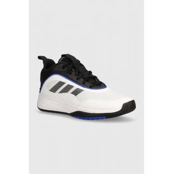 adidas Performance pantofi de basketball OwnTheGame 3.0 culoarea alb, IH5848