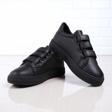 Adidasi negri unisex copii Aliana