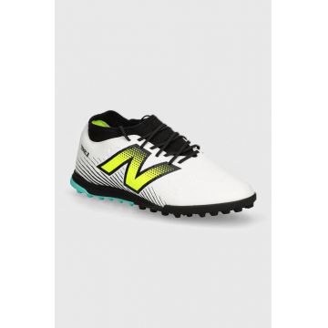 New Balance ghete de fotbal turfy culoarea alb, ST3TH45