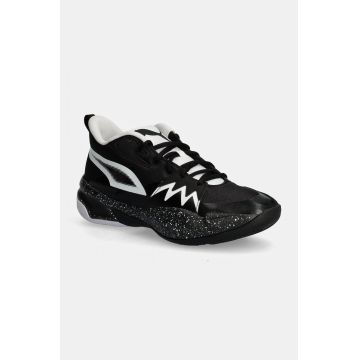 Puma pantofi de basketball Genetics Speckle culoarea negru, 310405