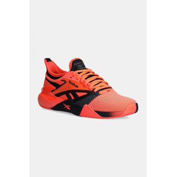 Reebok pantofi de antrenament Nano Court culoarea portocaliu, 100205030