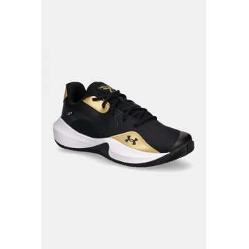 Under Armour pantofi de basketball Lockdown 7 Low culoarea negru, 3027646