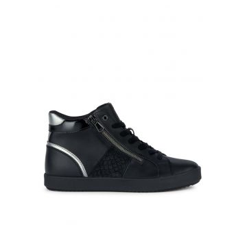 Pantofi sport dama 302495429 - Piele intoarsa - Negru