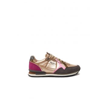 Pantofi sport dama - 304416 - Piele naturala - Bej