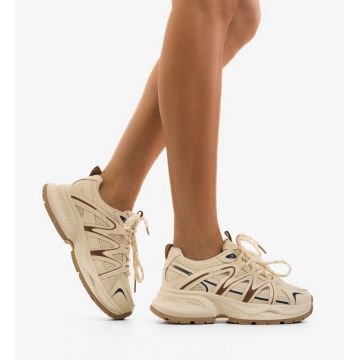 Sneakers dama Scotto Khaki