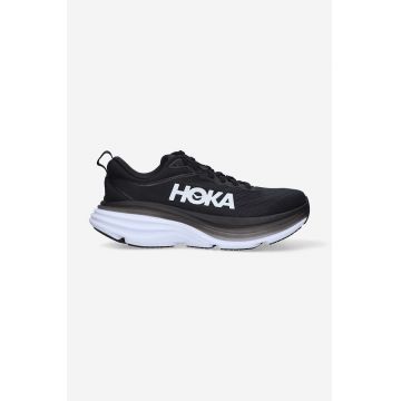 Hoka  pantofi Bondi 8 culoarea negru 1127952.-BWHT