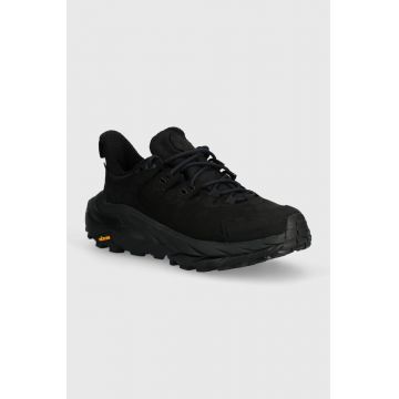 Hoka pantofi Kaha 2 Low Gore-Tex femei, culoarea negru, 1123191