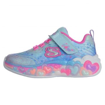 Pantofi sport SKECHERS pentru copii ETERNAL HEART LIGHTS - 302696NLBMT