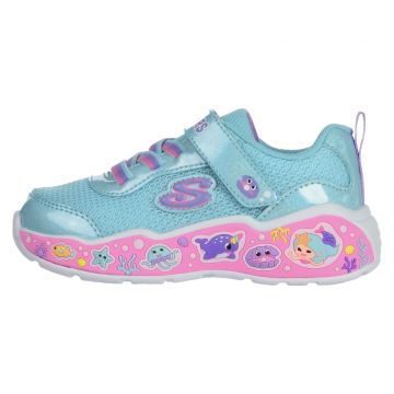 Pantofi sport SKECHERS pentru copii PLAY SCENE - FUN SQU - 303158NTQMT