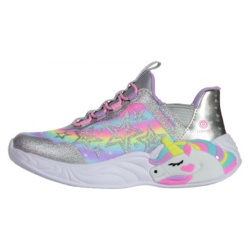 Pantofi sport SKECHERS pentru copii UNICORN DREAMS - STA - SLIP-INS - 302296LSMLT