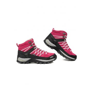 Pantofi de trekking pentru femei Rigel Mid WP Roz/Negru