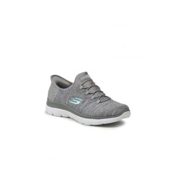 Pantofi sport dama - 301700593 - Textil - Gri -