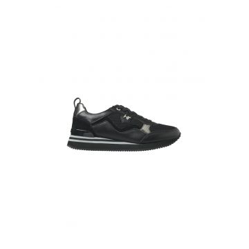 Pantofi sport dama - Feminine Active City Sneaker - Poliuretan - Negru