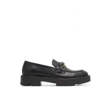 Pantofi sport pentru dama - din piele naturala - culoare negru