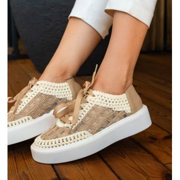 Sneakers dama Aihao Khaki Sneakers dama Aihao Khaki