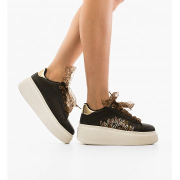 Sneakers dama Ilius Negri Sneakers dama Ilius Negri