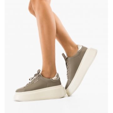 Sneakers dama Byva Gri Sneakers dama Byva Gri