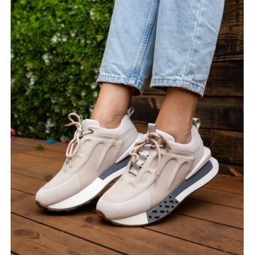 Sneakers dama Kajmer Bej Sneakers dama Kajmer Bej