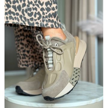 Sneakers dama Kajmer Khaki Sneakers dama Kajmer Khaki