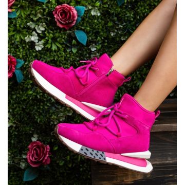 Sneakers dama Klawan Fuchsia Sneakers dama Klawan Fuchsia