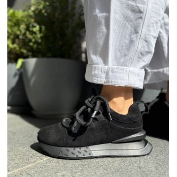 Sneakers dama Merle Negri Sneakers dama Merle Negri