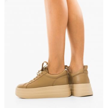 Sneakers dama Praka Bej Sneakers dama Praka Bej