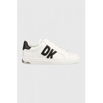 Dkny sneakers din piele ABENI culoarea alb K1300916