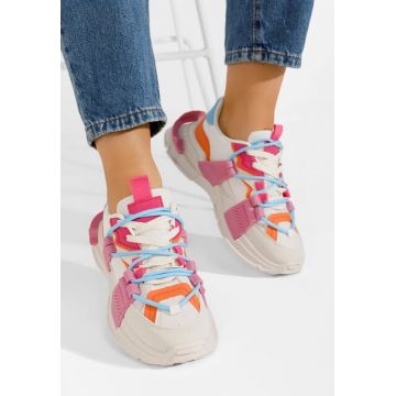 Sneakers dama Amelina fucsia