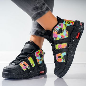 Sneakers dama Color din Piele Ecologica Max